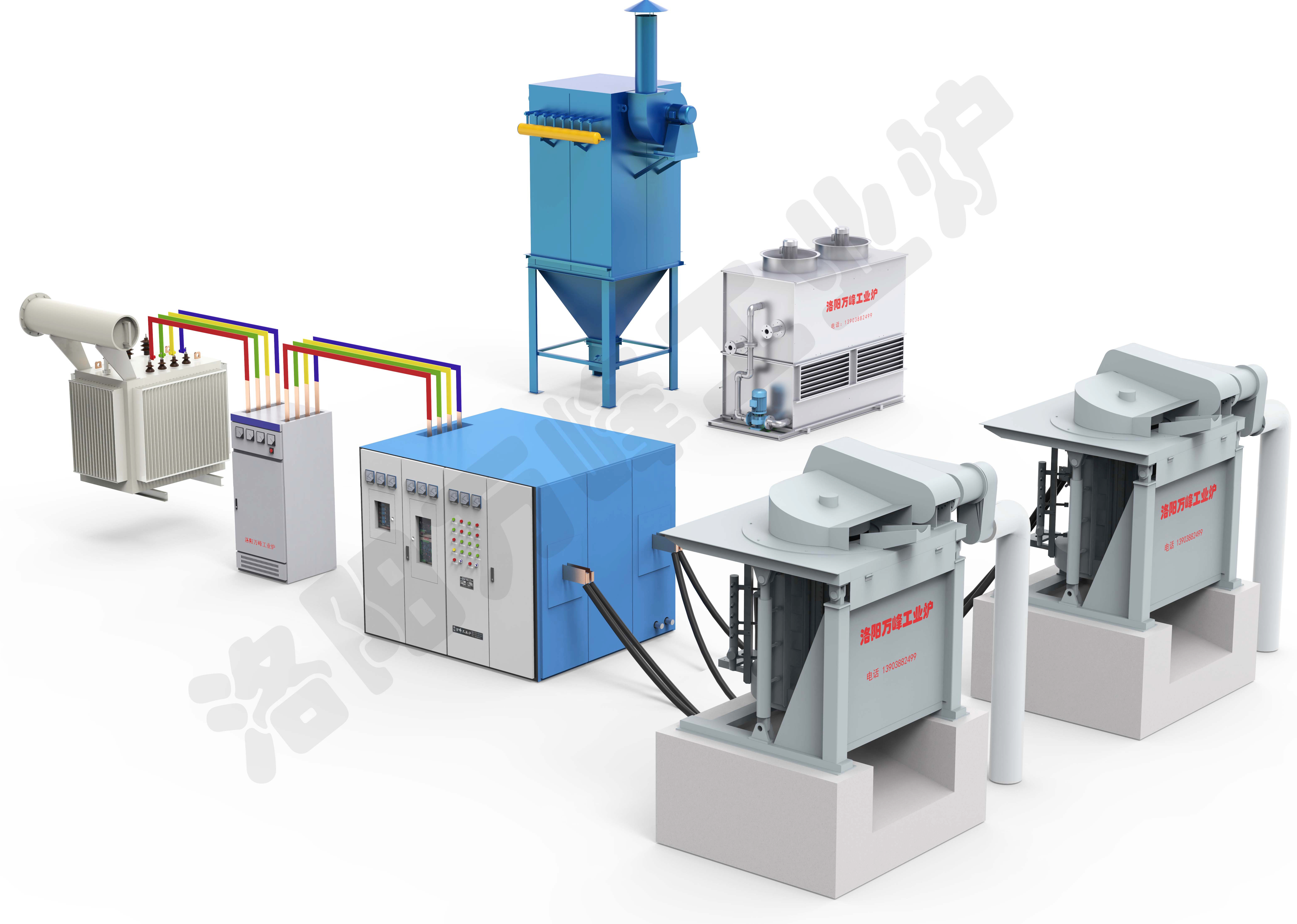 中頻爐冷卻水的溫度、壓力監(jiān)測方法